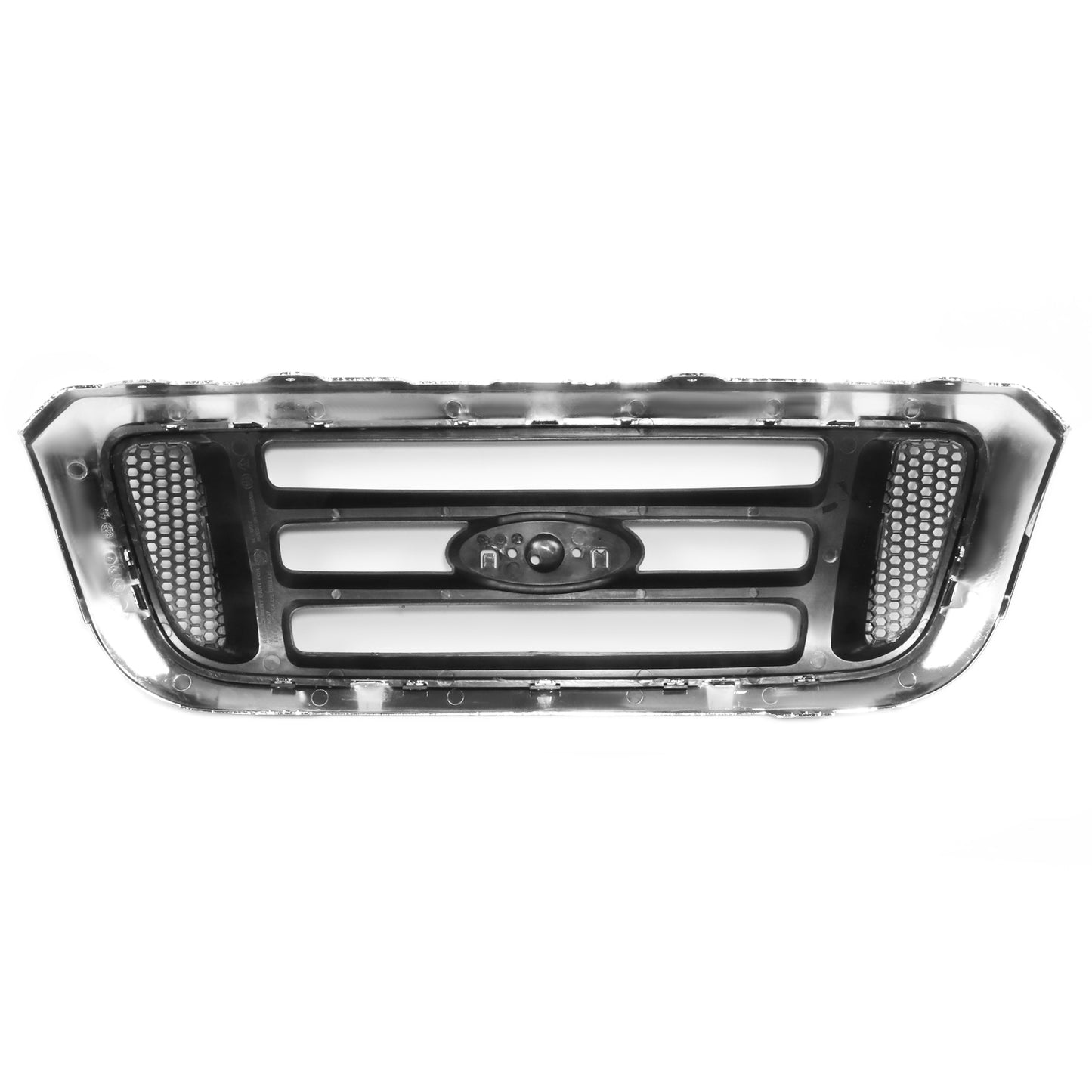 PARRILLA GRILLE - FD RANGR '98-'00/01-'03/04-05/ GRILLE ASS'Y 04-05/ CHROME/ARGENT/ W/ARGENT BAR (2WD)//PARTS.NO,FO1200455//OEM NO,4L5Z8200FAA