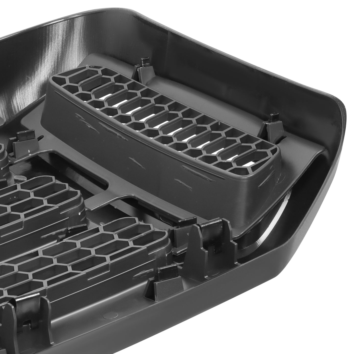 PARRILLA GRILLE - FD F350 P/U '05-'07(SUPR DUTY)/ GRILLE ASS'Y/ BLACK (XLT)//PARTS.NO,FO1200457//OEM NO,5C3Z8200CAD