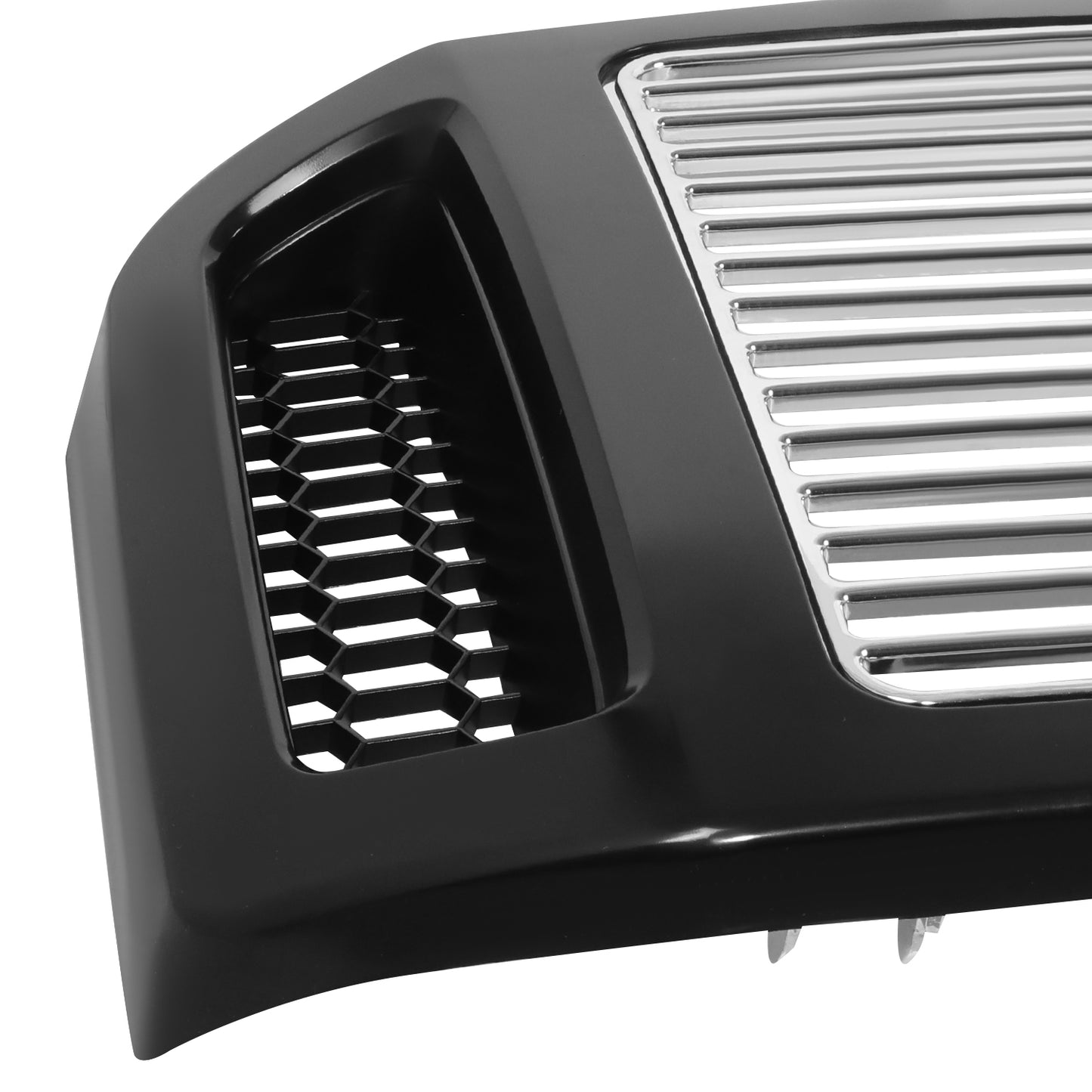 PARRILLA GRILLE - FD F350 P/U '05-'07(SUPR DUTY)/ GRILLE ASS'Y/ CHROME W/BLACK FRAME/ (DAVIDSON MODEL)//PARTS.NO,FO1200458//OEM NO,6C3Z8200DA