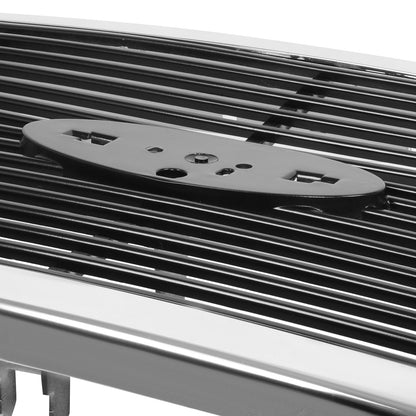 PARRILLA GRILLE - FD F350 P/U '05-'07(SUPR DUTY)/ GRILLE ASS'Y/ CHROME/BLACK W/BILLET//PARTS.NO,FO1200459//OEM NO,6C3Z8200AAA