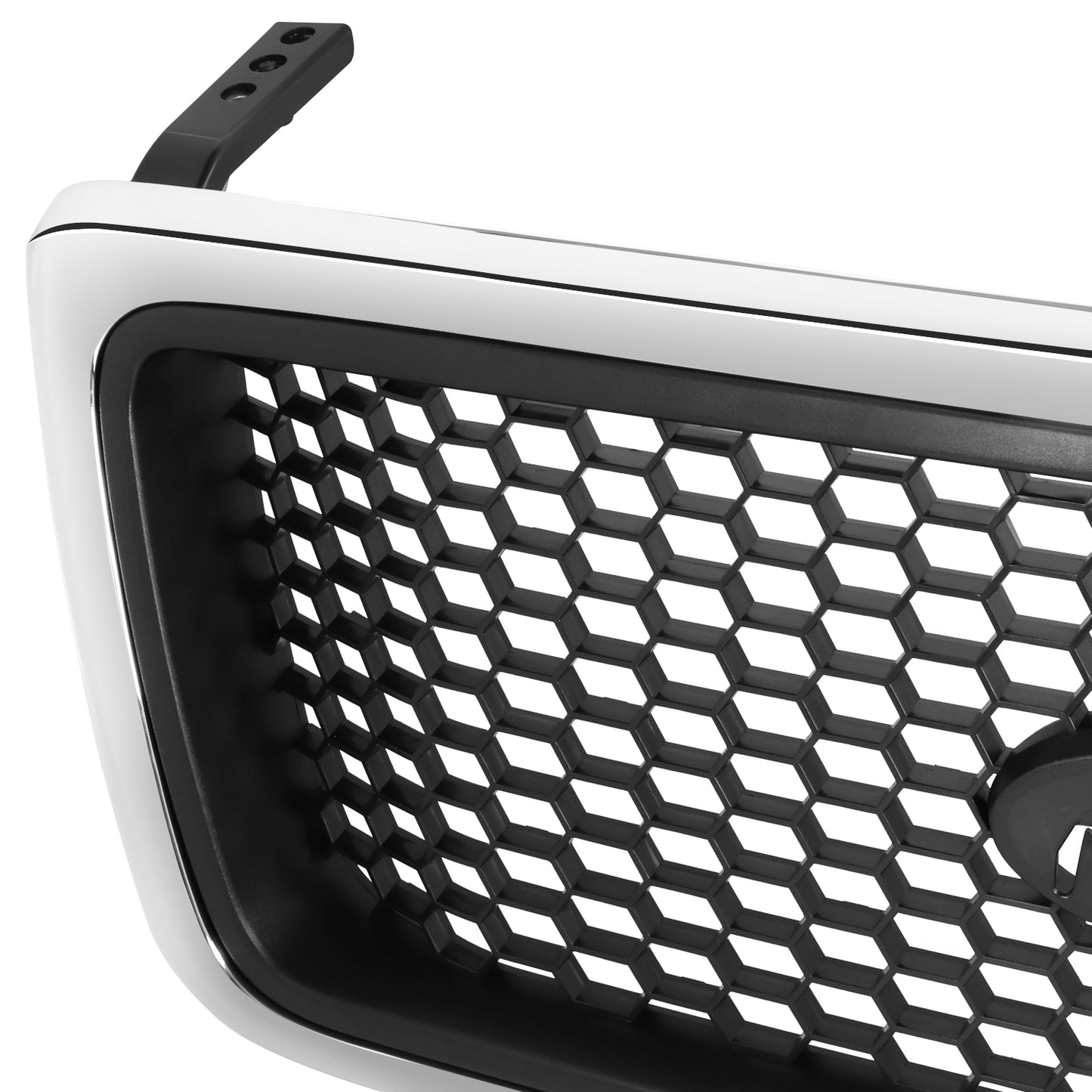 PARRILLA GRILLE - FD F150 P/U '04-'08/ GRILLE ASS'Y 06-08/ MAT-DARK BLUE/ W/CHROME FRAME/ (HONEYCOMB DESIGN)( XLT)//PARTS.NO,FO1200469//OEM NO,6L3Z8200AA
