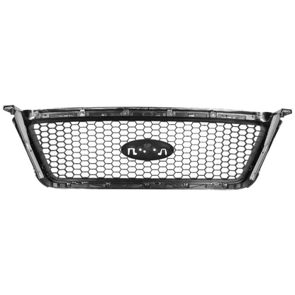 PARRILLA GRILLE - FD F150 P/U '04-'08/ GRILLE ASS'Y 06-08/ MAT-DARK BLUE/ W/CHROME FRAME/ (HONEYCOMB DESIGN)( XLT)//PARTS.NO,FO1200469//OEM NO,6L3Z8200AA