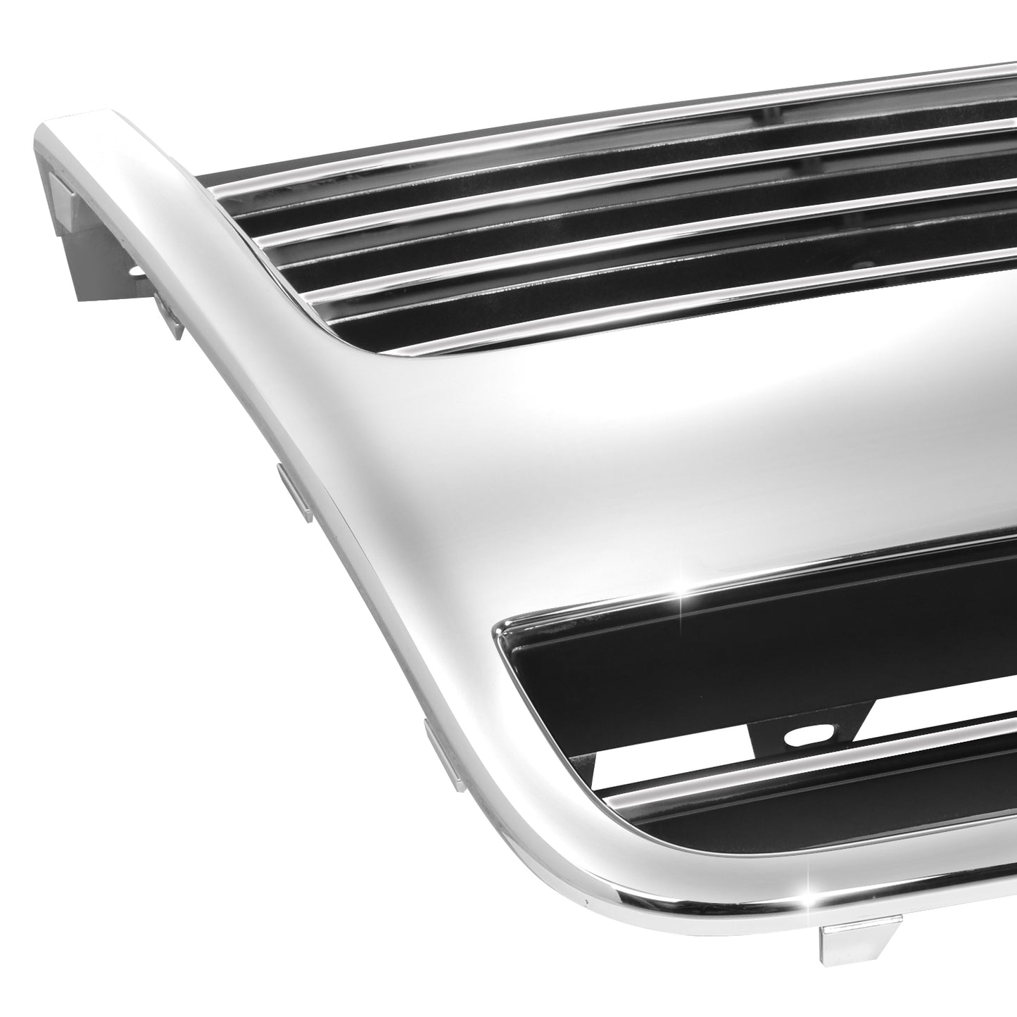 PARRILLA GRILLE - FD EXPLER '06-'08/'09-'10/ GRILLE ASS'Y 06-10/ CHROME/PAINTED BLACK/ (XLT/LIMITED)/ (W/O IRON MAN PKG)//PARTS.NO,FO1200476//OEM NO,8L2Z8200DA