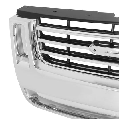 PARRILLA GRILLE - FD EXPLER '06-'08/'09-'10/ GRILLE ASS'Y 06-10/ CHROME/PAINTED BLACK/ (EDDIE BAUER)/ W/IRON MAN PKG//PARTS.NO,FO1200477//OEM NO,8L2Z8200CA
