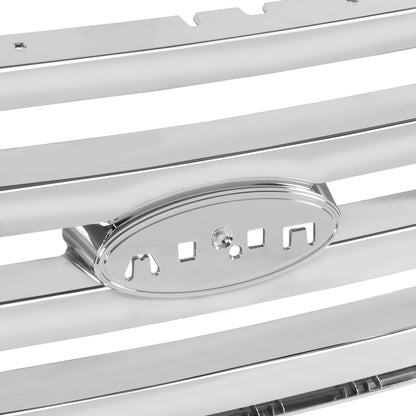 PARRILLA GRILLE - FD EXPDTION '07-'14/'15-'17/ GRILLE ASS'Y 07-'09/ CHROME (XLT/EDDIE BAUER)//PARTS.NO,FO1200494//OEM NO,7L1Z8200BA