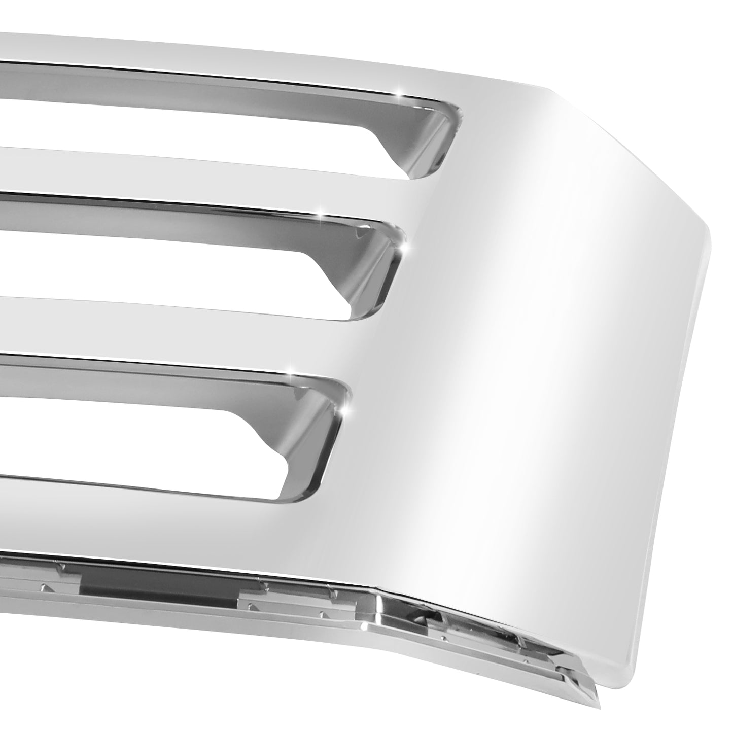PARRILLA GRILLE - FD EXPDTION '07-'14/'15-'17/ GRILLE ASS'Y 07-'09/ CHROME (XLT/EDDIE BAUER)//PARTS.NO,FO1200494//OEM NO,7L1Z8200BA