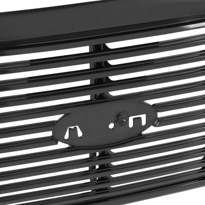 PARRILLA GRILLE - FD F150 P/U '04-'08/ GRILLE ASS'Y 07-08/ MAT-BLACK W/BLACK FRAME/ (FX2)(BAR TYPE)//PARTS.NO,FO1200501//OEM NO,7L3Z8200CPTM