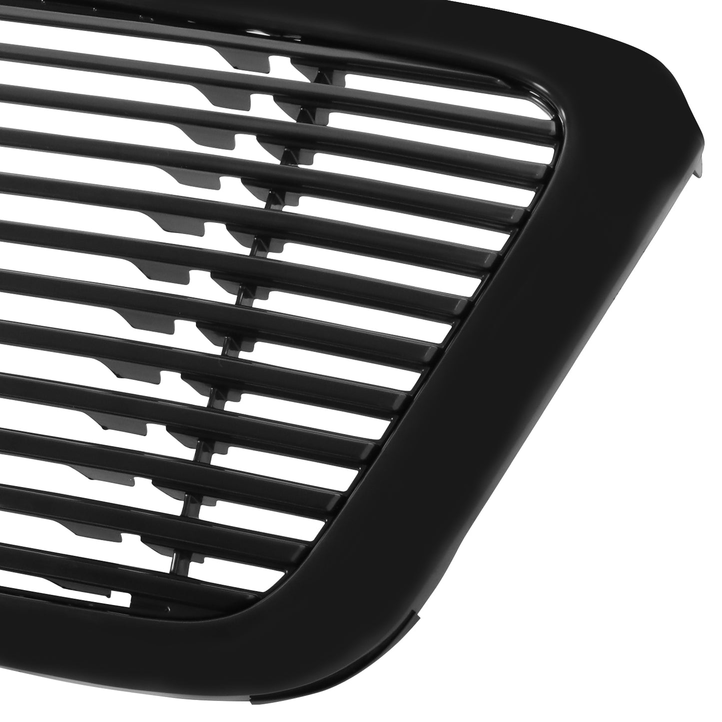PARRILLA GRILLE - FD F150 P/U '04-'08/ GRILLE ASS'Y 07-08/ MAT-BLACK W/BLACK FRAME/ (FX2)(BAR TYPE)//PARTS.NO,FO1200501//OEM NO,7L3Z8200CPTM