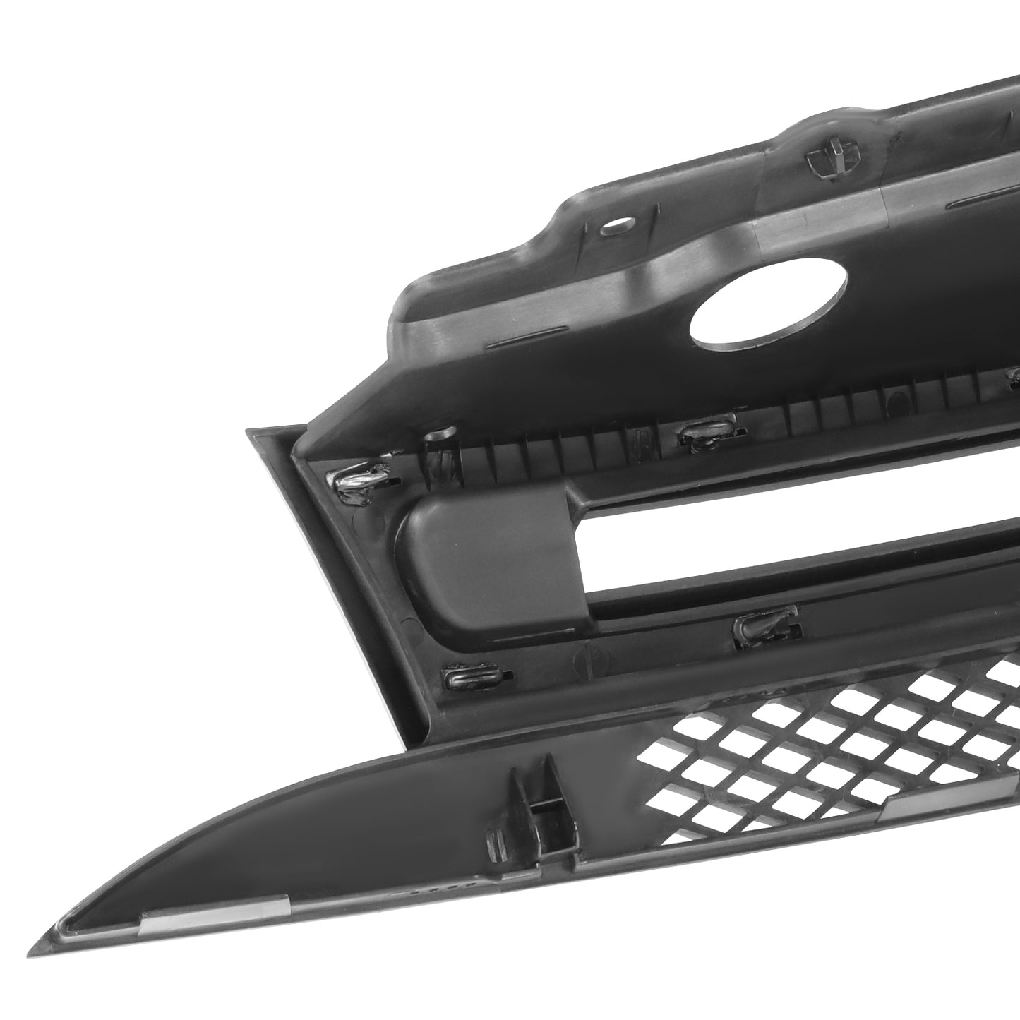 PARRILLA GRILLE - FD FOCS '08-'11(4/5D)/ GRILLE ASS'Y 09-11/ MAT-BLACK W/BK  MOULDING/ (2D)//PARTS.NO,FO1200504//OEM NO,9S4Z8200CA