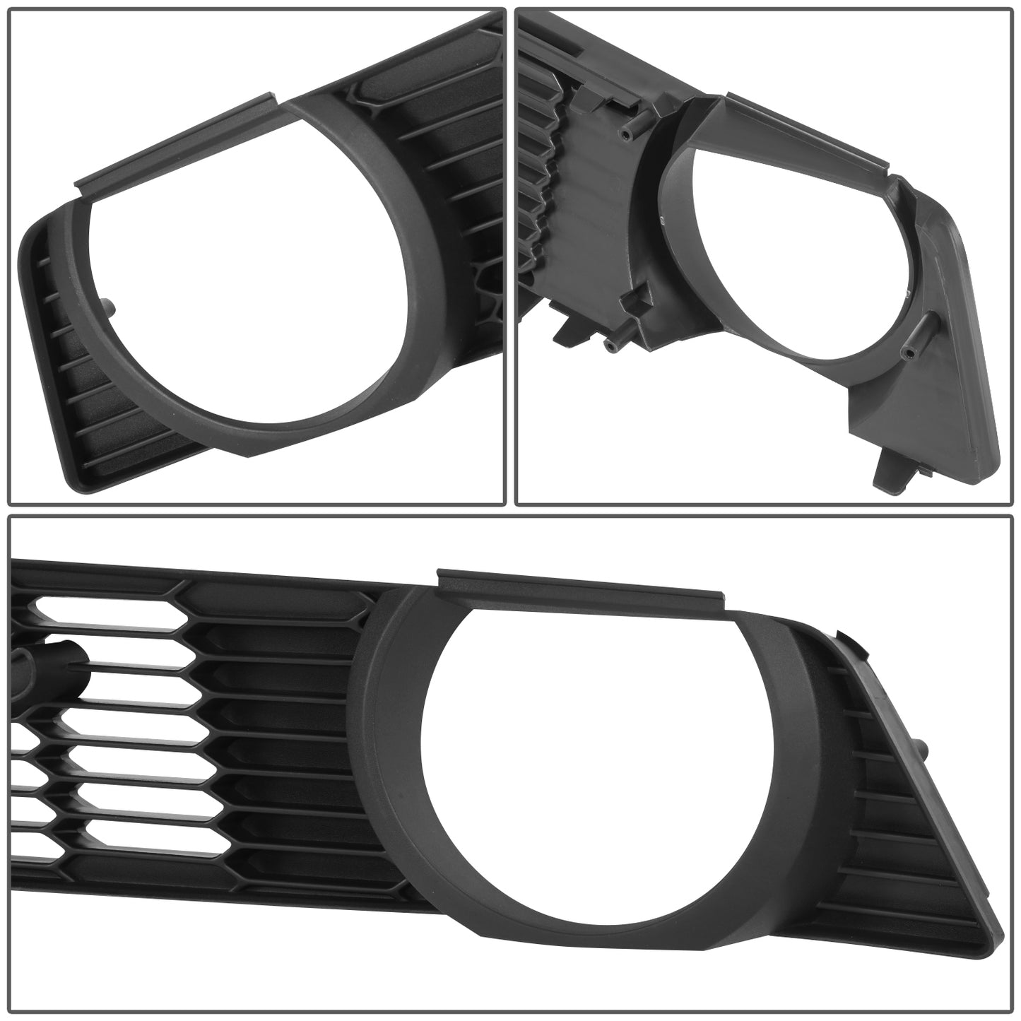 PARRILLA GRILLE - 10-12 FORD MUSTANG GT - OE STYLE - ABS - BLACK
