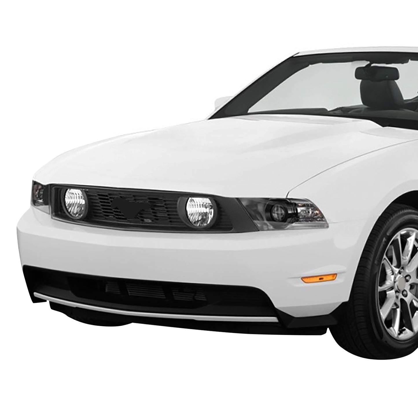 PARRILLA GRILLE - 10-12 FORD MUSTANG GT - OE STYLE - ABS - BLACK