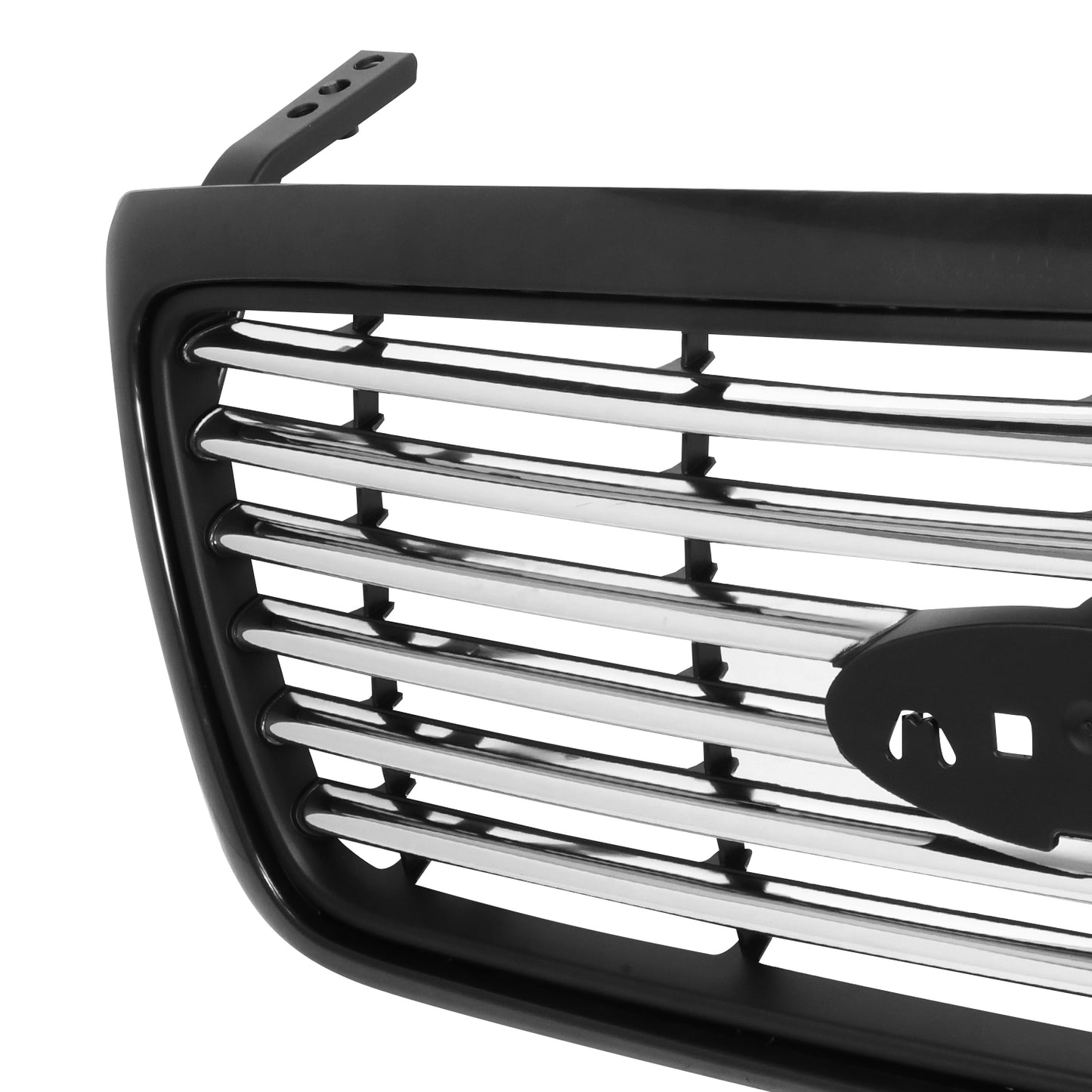 PARRILLA GRILLE - FD F150 P/U '04-'08/ GRILLE 06-08/ CHROME/BLACK/ (HARLEY-DAVIDSON)/ (CENTER 6 BAR BILLET)