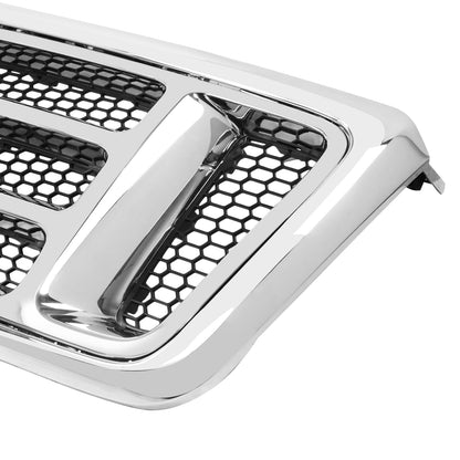 PARRILLA GRILLE - FD F150 P/U '04-'08/ GRILLE ASS'Y 07-08/ CHROME (XLT)/ (HONEYCOMB DESIGN)