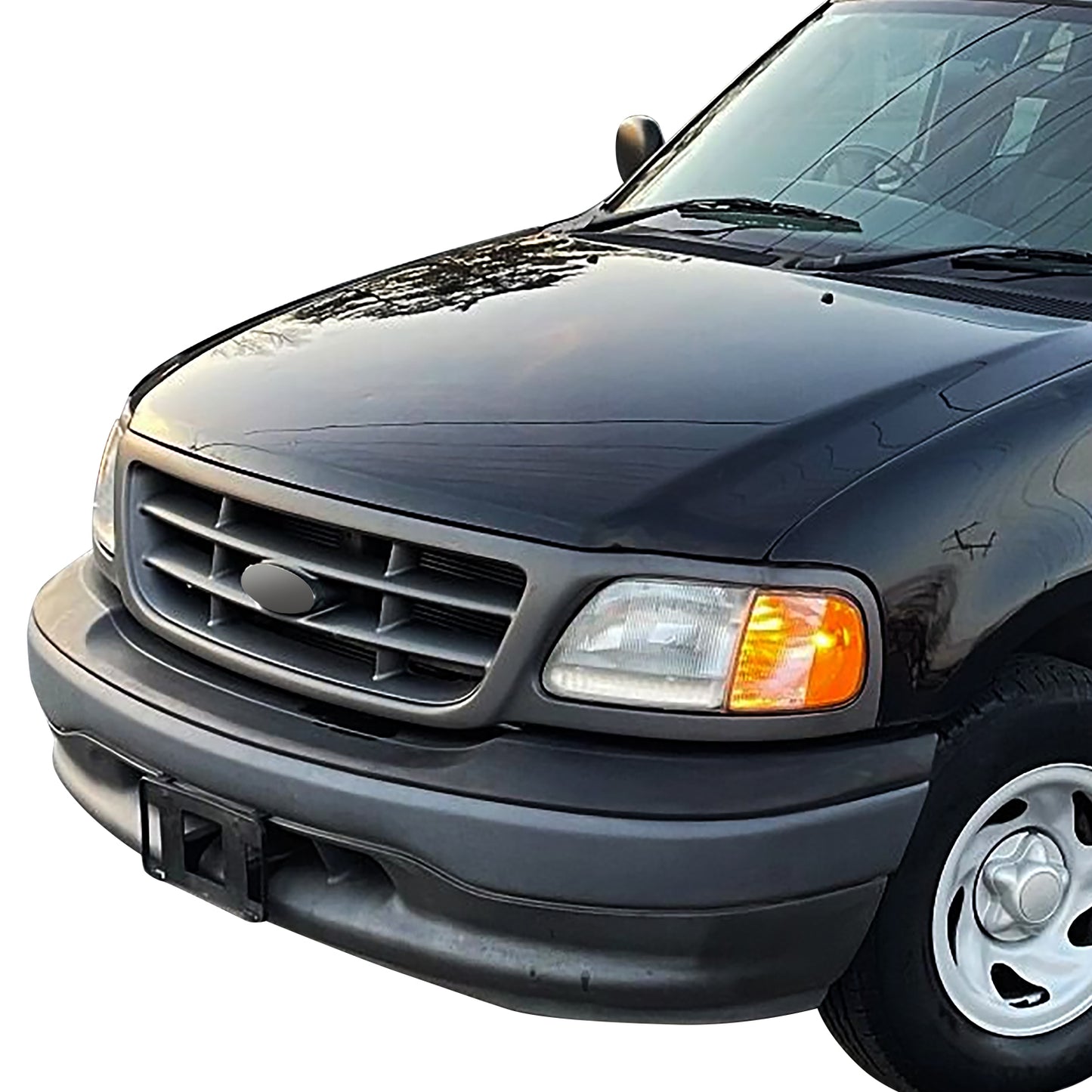 PARRILLA GRILLE - FD F150 P/U '97-'03/ GRILLE ASS'Y 99-03/ SHADOW GRAY/ W/BAR TYPE, 2/4WD/ (XL/XLT)//PARTS.NO,FO1200528//OEM NO,YL3Z8200FAA