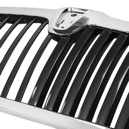 PARRILLA GRILLE - LN NAVITOR '03-'06/ GRILLE ASS'Y/ CHROME/BLACK/ W/O MONOCHROMATIC PKG