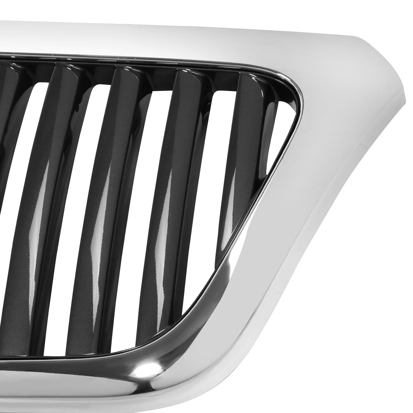 PARRILLA GRILLE - LN NAVITOR '03-'06/ GRILLE ASS'Y/ CHROME/BLACK/ W/O MONOCHROMATIC PKG