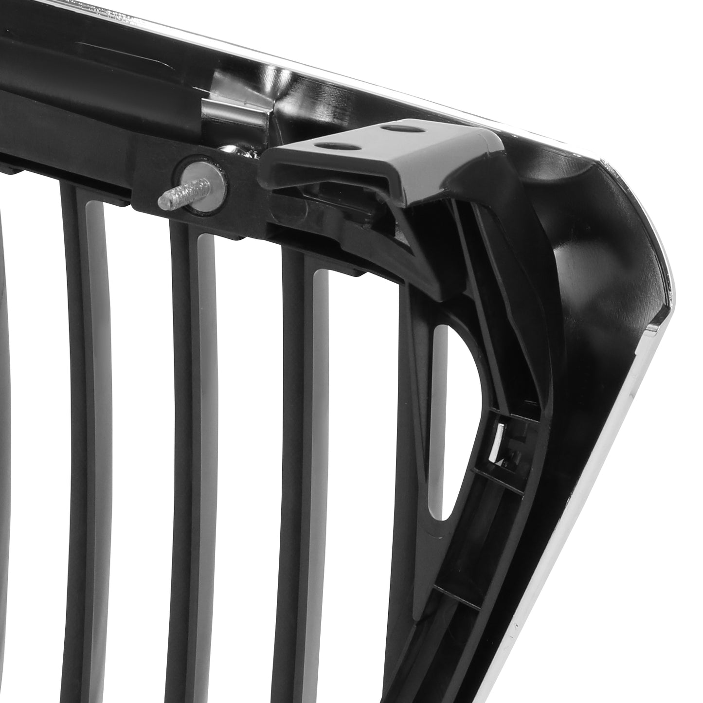 PARRILLA GRILLE - LN NAVITOR '03-'06/ GRILLE ASS'Y/ CHROME/BLACK/ W/O MONOCHROMATIC PKG