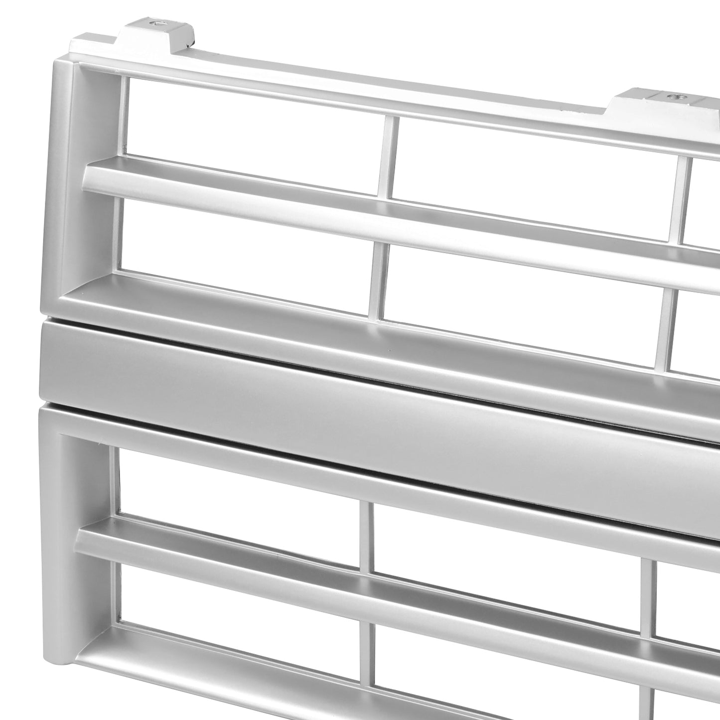 PARRILLA GRILLE - CV C10/GMC JMY/SUBR/BLZR 81-91/ GRILLE ASS'Y 85-88/ LIGHT ARGENT/ (SINGLE HEAD LIGHT TYPE)/ (W/O MOULDING H.)//PARTS.NO,GM1200139//OEM NO,15554910