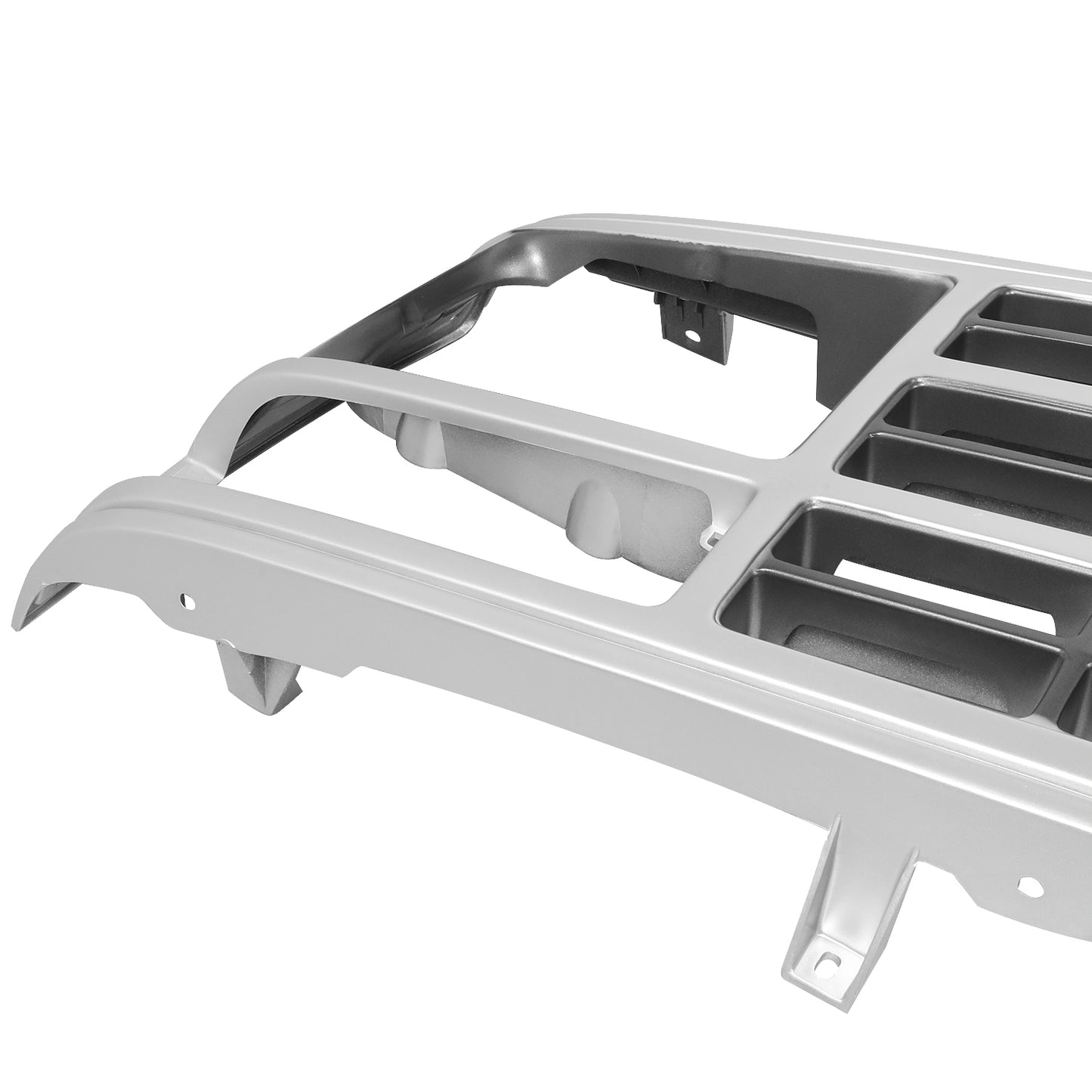 PARRILLA GRILLE - CV C10/GC '88-'93/'94-'01/ GRILLE ASS'Y 88-93/ SILVER/ARGENT (CHEVY)/ (SINGLE SEALED BEAM H/L TYPE)//PARTS.NO,GM1200141//OEM NO,15590611