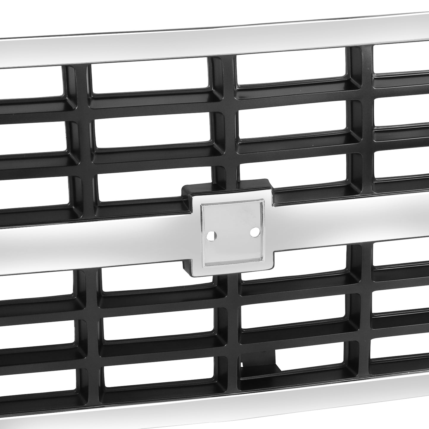 PARRILLA GRILLE - CV C10/GC '88-'93/'94-'01/ GRILLE ASS'Y 88-91/ CHROME/SILVER (CHEVY)/ (DUAL RECT. H/L)/ (SAME=BLAZER=SUBURBAN=TAHOE)//PARTS.NO,GM1200169//OEM NO,15628796
