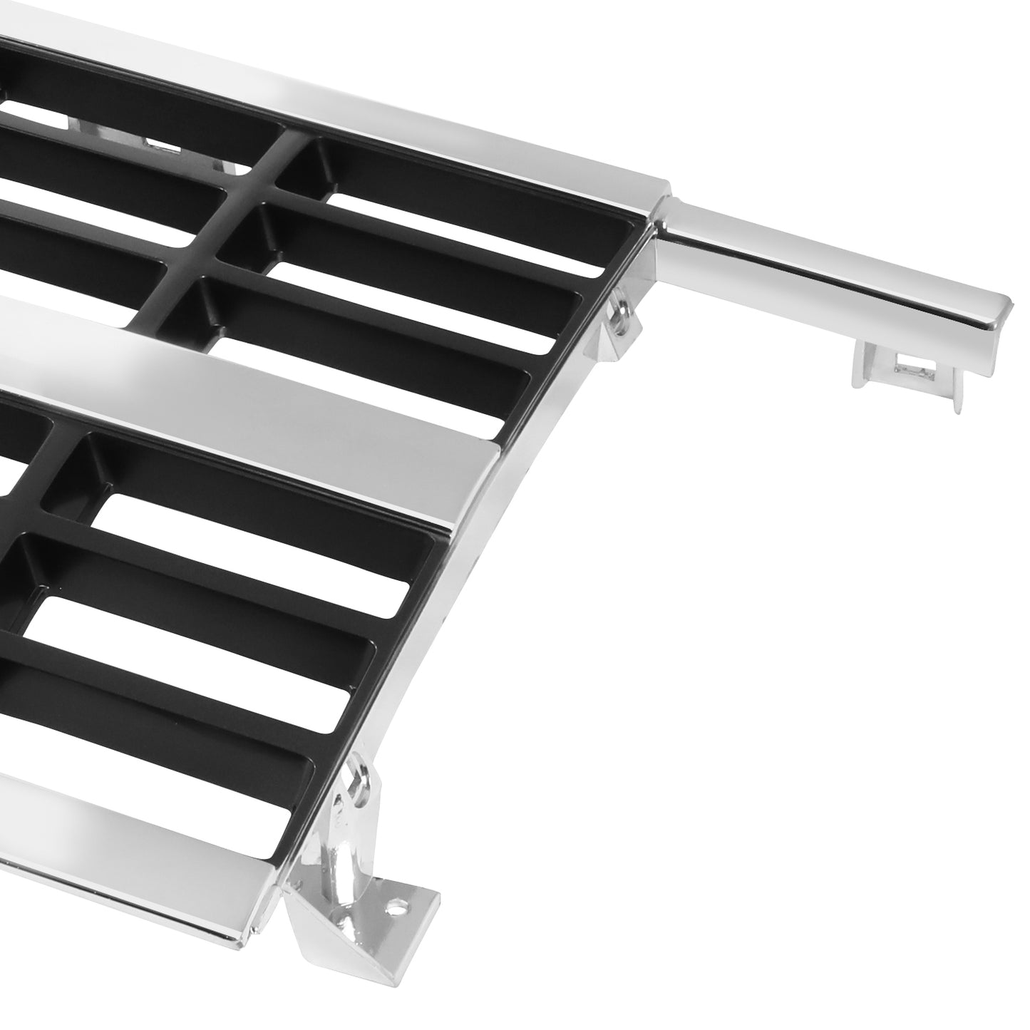 PARRILLA GRILLE - CV C10/GC '88-'93/'94-'01/ GRILLE ASS'Y 88-91/ CHROME/SILVER (CHEVY)/ (DUAL RECT. H/L)/ (SAME=BLAZER=SUBURBAN=TAHOE)//PARTS.NO,GM1200169//OEM NO,15628796