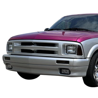 PARRILLA GRILLE - CV S10/SONAMA '94-'97/'98-'04/ GRILLE ASS'Y 94-97/ DARK ARGENT (BASE)/ (SEALED BEAM TYPE)/ (S10/BLAZER)//PARTS.NO,GM1200223//OEM NO,15647630