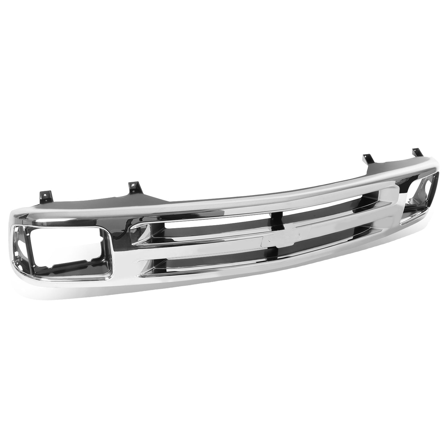 PARRILLA GRILLE - CV S10/SONAMA '94-'97/'98-'04/ GRILLE ASS'Y 94-97/ CHROME/DARK AGRENT (LS)/ (SEALED BEAM TYPE)/ (S10/BLAZER)//PARTS.NO,GM1200224//OEM NO,15672329