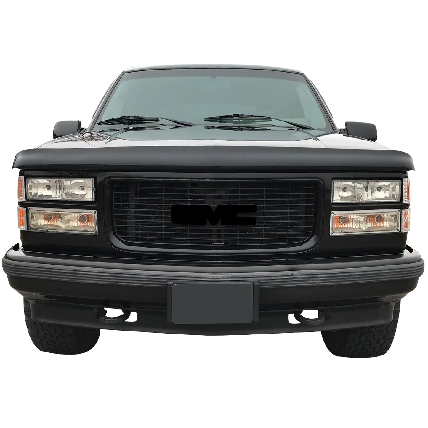 PARRILLA GRILLE - CV C10/GC '88-'93/'94-'01/ GRILLE ASS'Y 94-01/ GLOSS-BLACK/ (COMPOSITE H/L)(GMC)/ (SAME=SUBURBAN=YUKON)//PARTS.NO,GM1200357//OEM NO,12375422