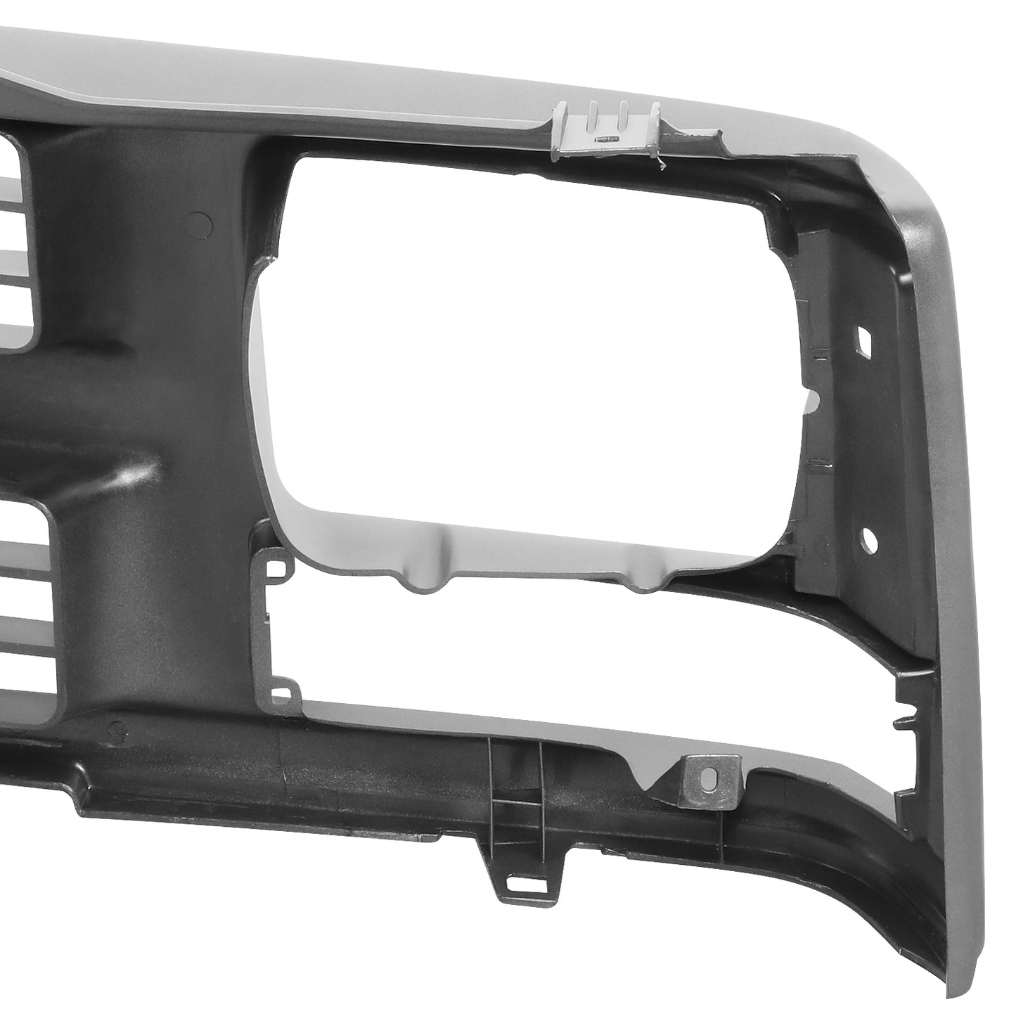 PARRILLA GRILLE - CV C10/GC '88-'93/'94-'01/ GRILLE ASS'Y 94-01/ SILVER/GRAY (CHEVY)/ (SINGLE SEALED BEAM H/L TYPE)/ (SAME=BLAZER=SUBURBAN=TAHOE)//PARTS.NO,GM1200358//OEM NO,15709236