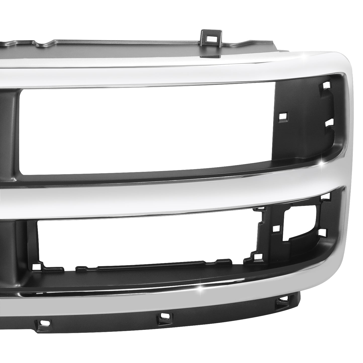 PARRILLA GRILLE - CV EXPRS/GMC SVNA '96-'02/ GRILLE ASS'Y/ CHROME/SILVER/GREY/ (COMPOSITE HEAD LIGHT TYPE)/ (EXPRESS)//PARTS.NO,GM1200382//OEM NO,15037242