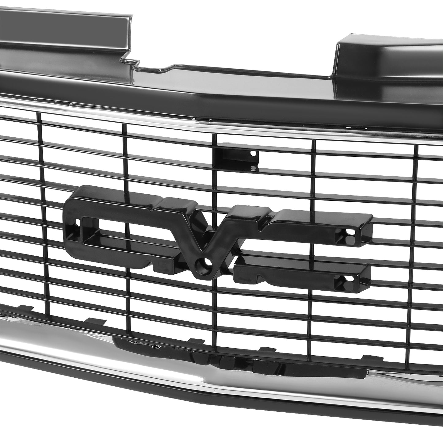 PARRILLA GRILLE - CV C10/GC '88-'93/'94-'01/ GRILLE ASS'Y 94-01/ CHROME/BLACK (GMC)/ (COMPOSITE DUAL H/L)/ (SAME=SUBURBAN=TAHOE)//PARTS.NO,GM1200392//OEM NO,12388709