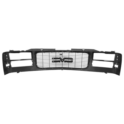 PARRILLA GRILLE - CV C10/GC '88-'93/'94-'01/ GRILLE ASS'Y 94-01/ CHROME/BLACK (GMC)/ (COMPOSITE DUAL H/L)/ (SAME=SUBURBAN=TAHOE)//PARTS.NO,GM1200392//OEM NO,12388709