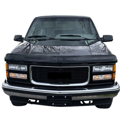PARRILLA GRILLE - CV C10/GC '88-'93/'94-'01/ GRILLE ASS'Y 94-01/ CHROME/BLACK (GMC)/ (COMPOSITE DUAL H/L)/ (SAME=SUBURBAN=TAHOE)//PARTS.NO,GM1200392//OEM NO,12388709