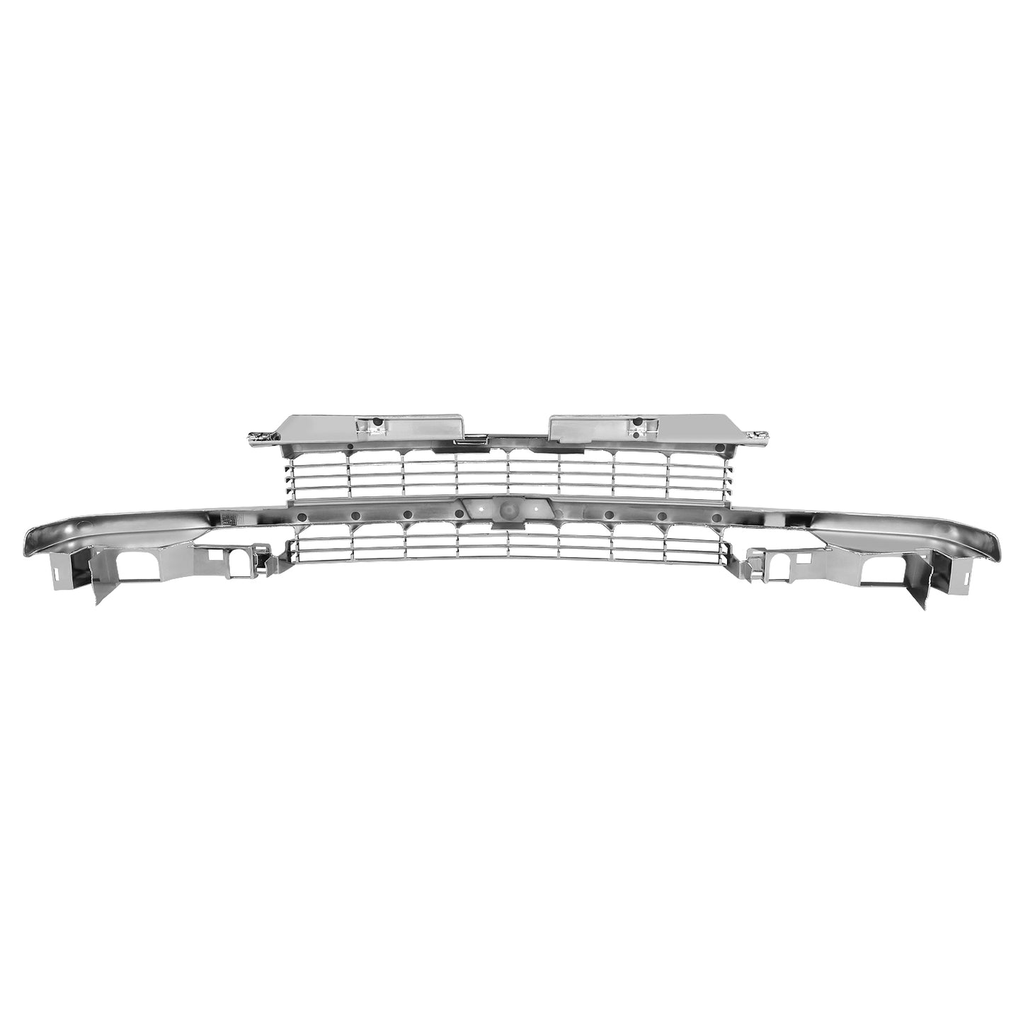 PARRILLA GRILLE - CV S10/SONAMA '94-'97/'98-'04/ GRILLE ASS'Y 98-99/ CHROME/DARK SILVER/ (W/APPEARANCE PKG)/ (LS/ZR2 W/BAR TYPE)/(S10/BLAZER)//PARTS.NO,GM1200397//OEM NO,15015044