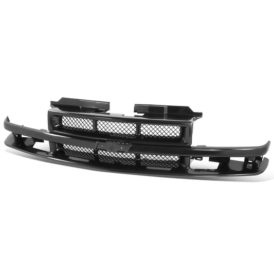 PARRILLA GRILLE - CV S10/SONAMA '94-'97/'98-'04/ GRILLE ASS'Y 98-04/ MAT-BLACK W/BLACK MLDG/ (MESH TYPE) (PTM)/ (W/SPORT,XTREME) (S10)//PARTS.NO,GM1200413//OEM NO,12471853