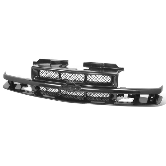PARRILLA GRILLE - CV S10/SONAMA '94-'97/'98-'04/ GRILLE ASS'Y 98-04/ MAT-DARK AGRENT (PTM)/ W/MESH W/O SPORT (S10)(2D/LS)/ (EXCEPT XTREME)//PARTS.NO,GM1200418//OEM NO,12472710