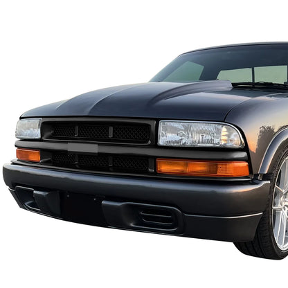 PARRILLA GRILLE - CV S10/SONAMA '94-'97/'98-'04/ GRILLE ASS'Y 98-04/ MAT-DARK AGRENT (PTM)/ W/MESH W/O SPORT (S10)(2D/LS)/ (EXCEPT XTREME)//PARTS.NO,GM1200418//OEM NO,12472710