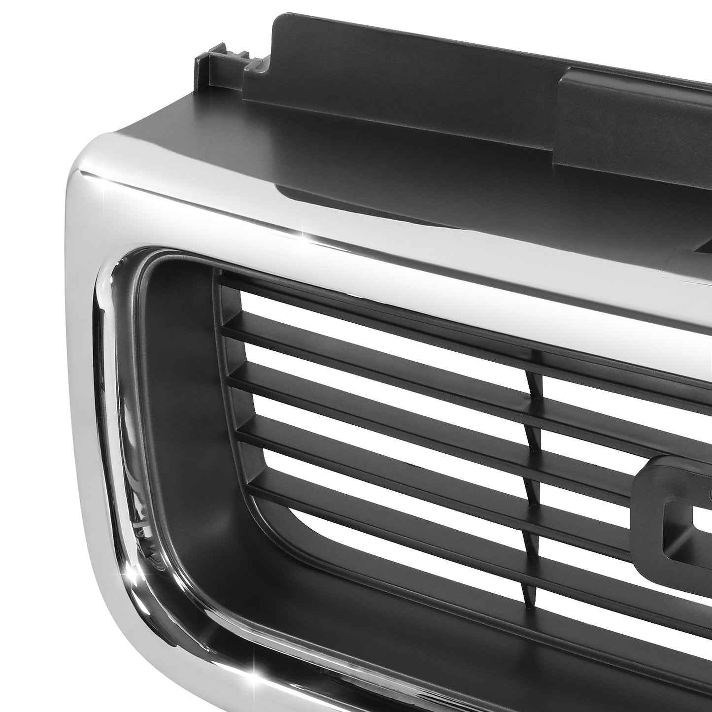 PARRILLA GRILLE - CV S10/SONAMA '94-'97/'98-'04/ GRILLE ASS'Y 98-04/ CHROME/SILVER-GRAY/ (SLE) (SONAMA)/ (SAME=JIMMY)(GMC)//PARTS.NO,GM1200422//OEM NO,15015056
