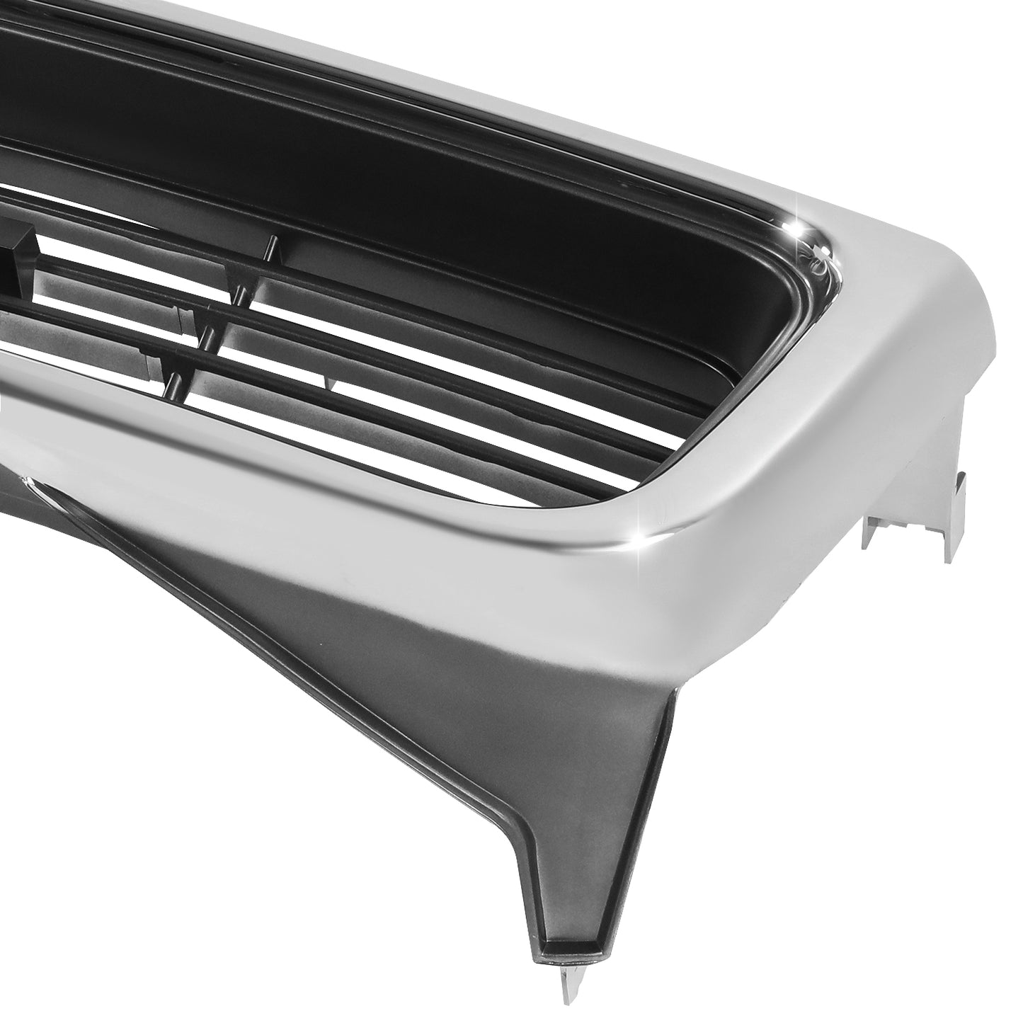 PARRILLA GRILLE - CV S10/SONAMA '94-'97/'98-'04/ GRILLE ASS'Y 98-04/ CHROME/SILVER-GRAY/ (SLE) (SONAMA)/ (SAME=JIMMY)(GMC)//PARTS.NO,GM1200422//OEM NO,15015056
