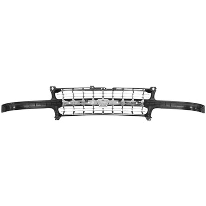 PARRILLA GRILLE - CV SIRADO '99-'02/ GRILLE ASS'Y/ CHROME/BLACK/ (1500/2500)//PARTS.NO,GM1200424//OEM NO,15764313