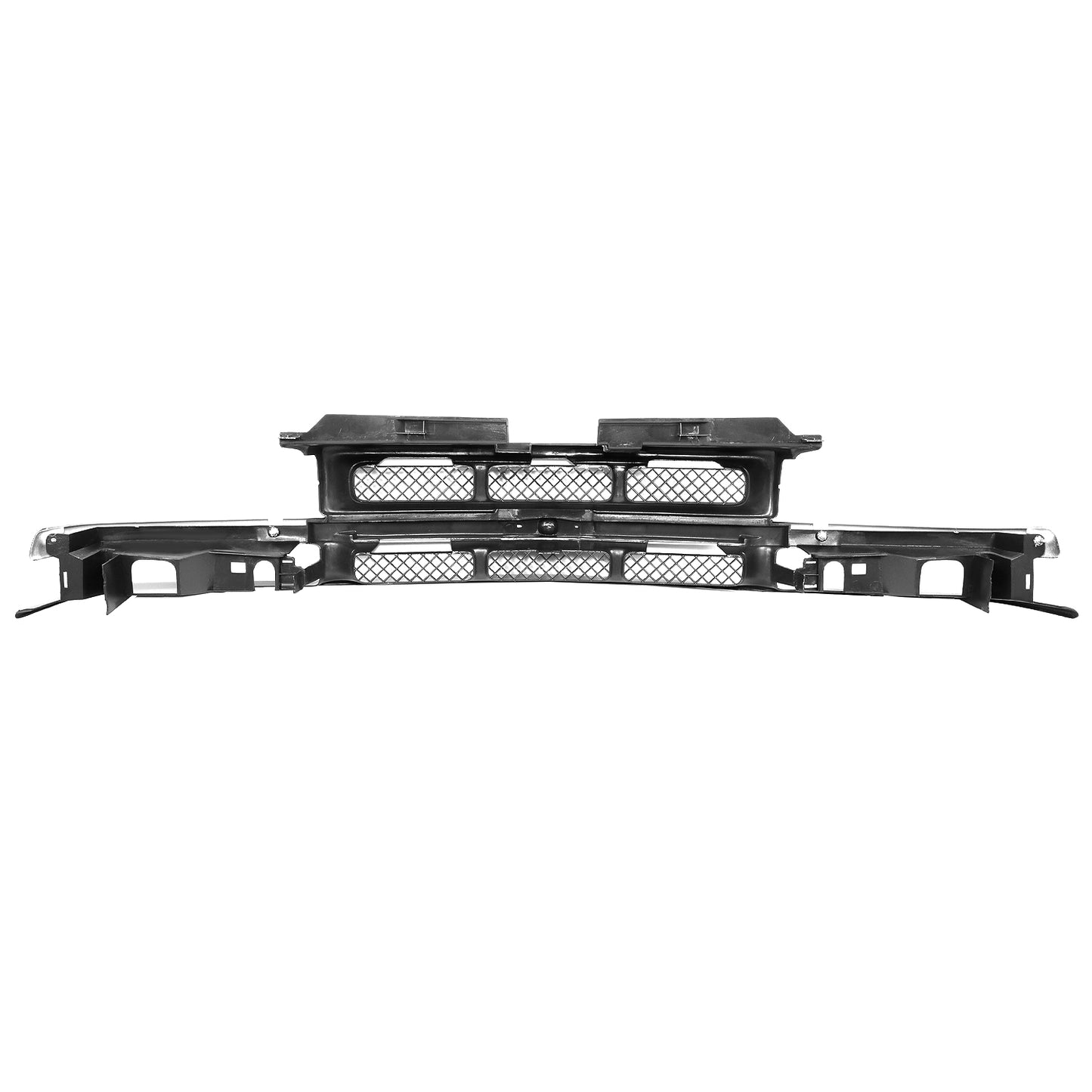 PARRILLA GRILLE - CV S10/SONAMA '94-'97/'98-'04/ S10 GRILLE OE TYPE '98-'04/ MAT-GRAY W/MESH/ (SS/XTREME) S10//PARTS.NO,GM1200426//OEM NO,12474941