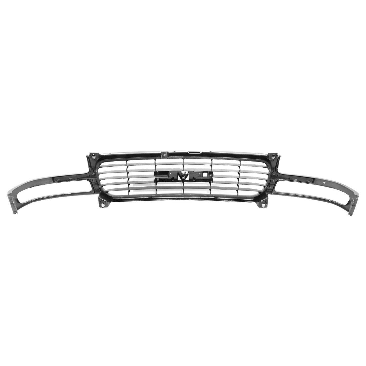 PARRILLA GRILLE - GC SERRA '99-'02/ GRILLE ASS'Y/ MAT-BK W/TEXTURED GRAY FRAME/ HORIZONTAL BAR)(EXCEPT C3)/ (1500/2500) (SAME=YUKON 00-06)//PARTS.NO,GM1200429//OEM NO,19130786