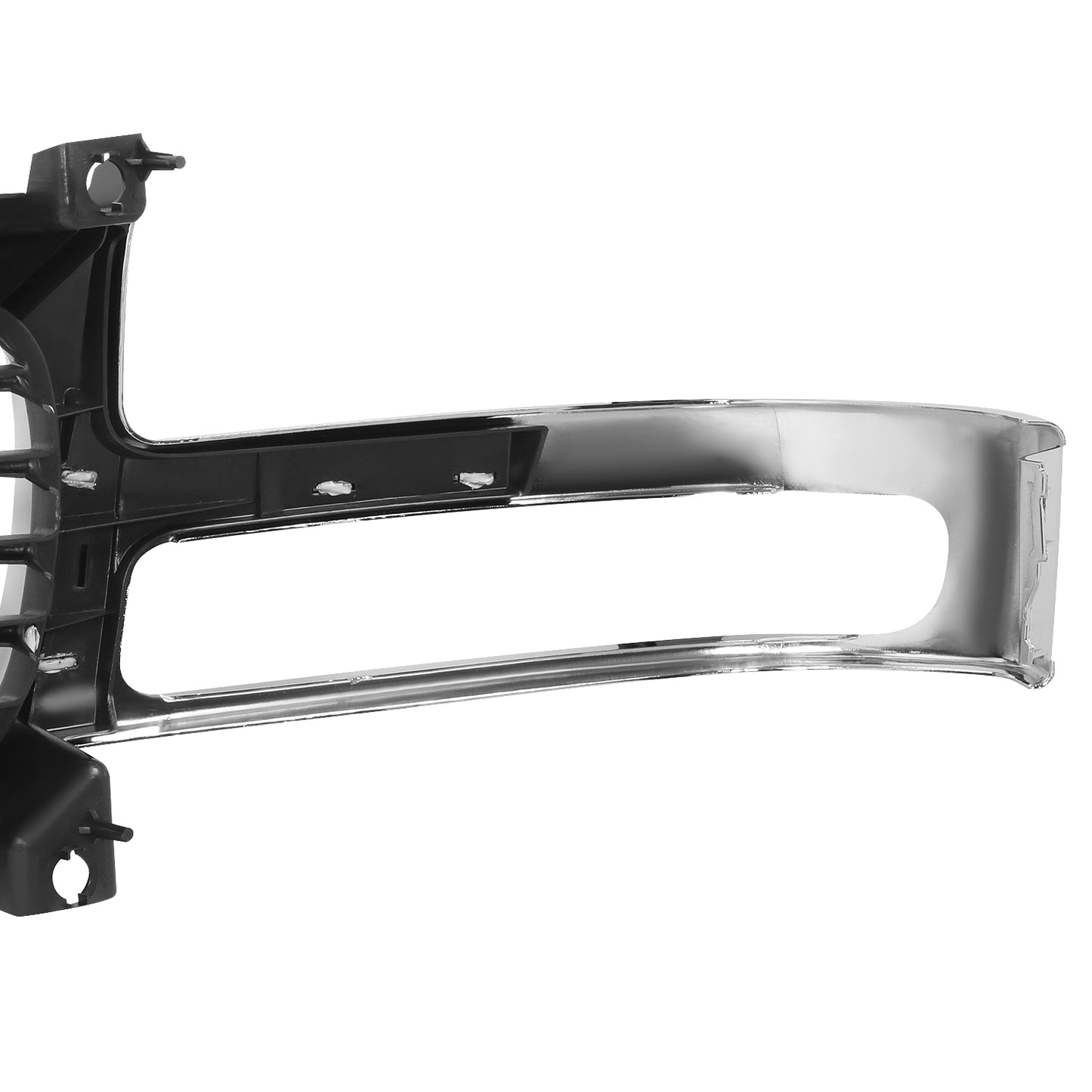 PARRILLA GRILLE - GC SERRA '99-'02/ GRILLE ASS'Y/ MAT-GRAY W/BLACK FRAME/ W/CHROME MOULDING/ (EXCEPT C3) (1500/2500)/(SAME=YUKON 00-06)//PARTS.NO,GM1200430//OEM NO,19130787