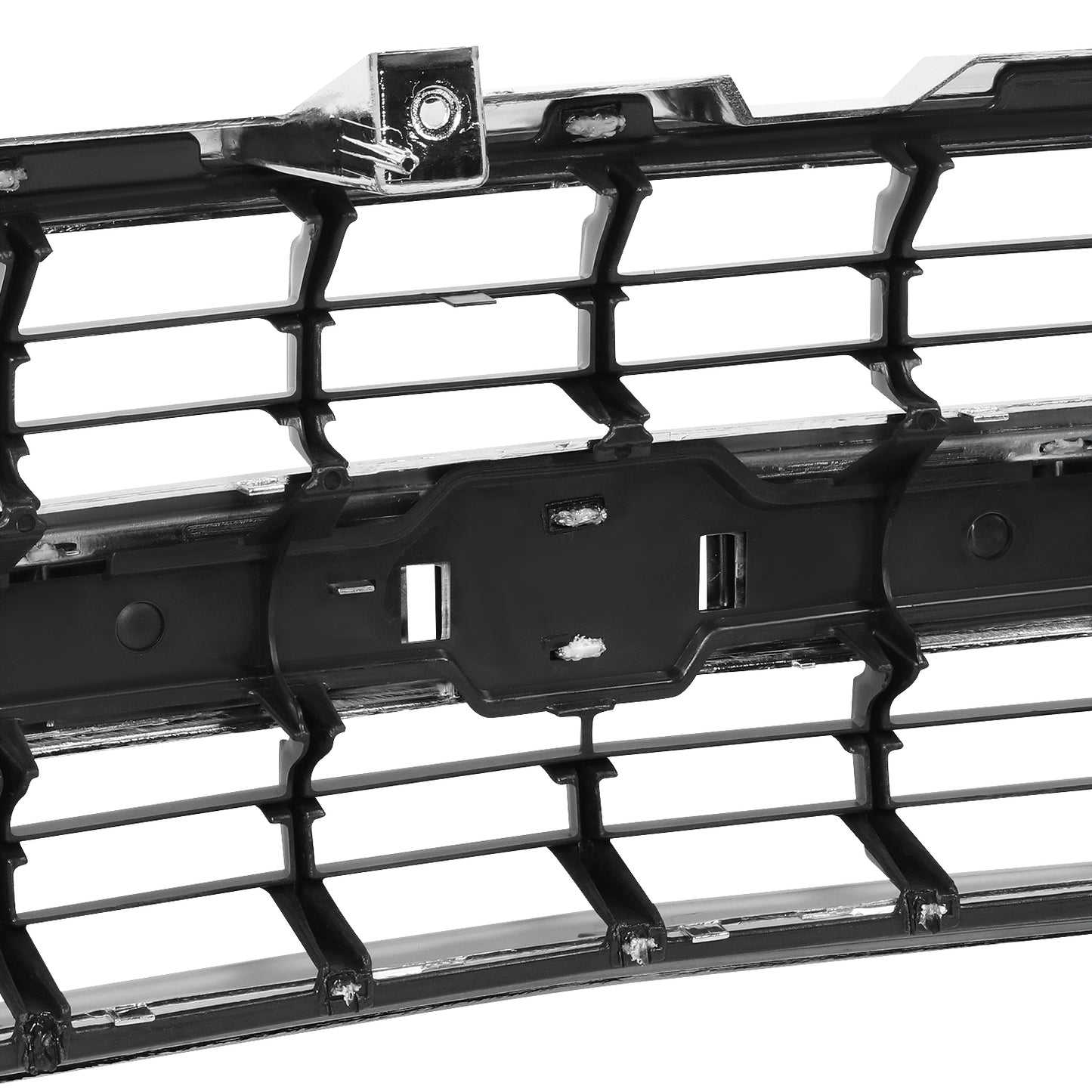 PARRILLA GRILLE - CV TAHE/SUBRAN '00-'06/ GRILLE ASS'Y/ CHROME/BLACK/ (LS/LT)(4PC TYPE)//PARTS.NO,GM1200442//OEM NO,88968934