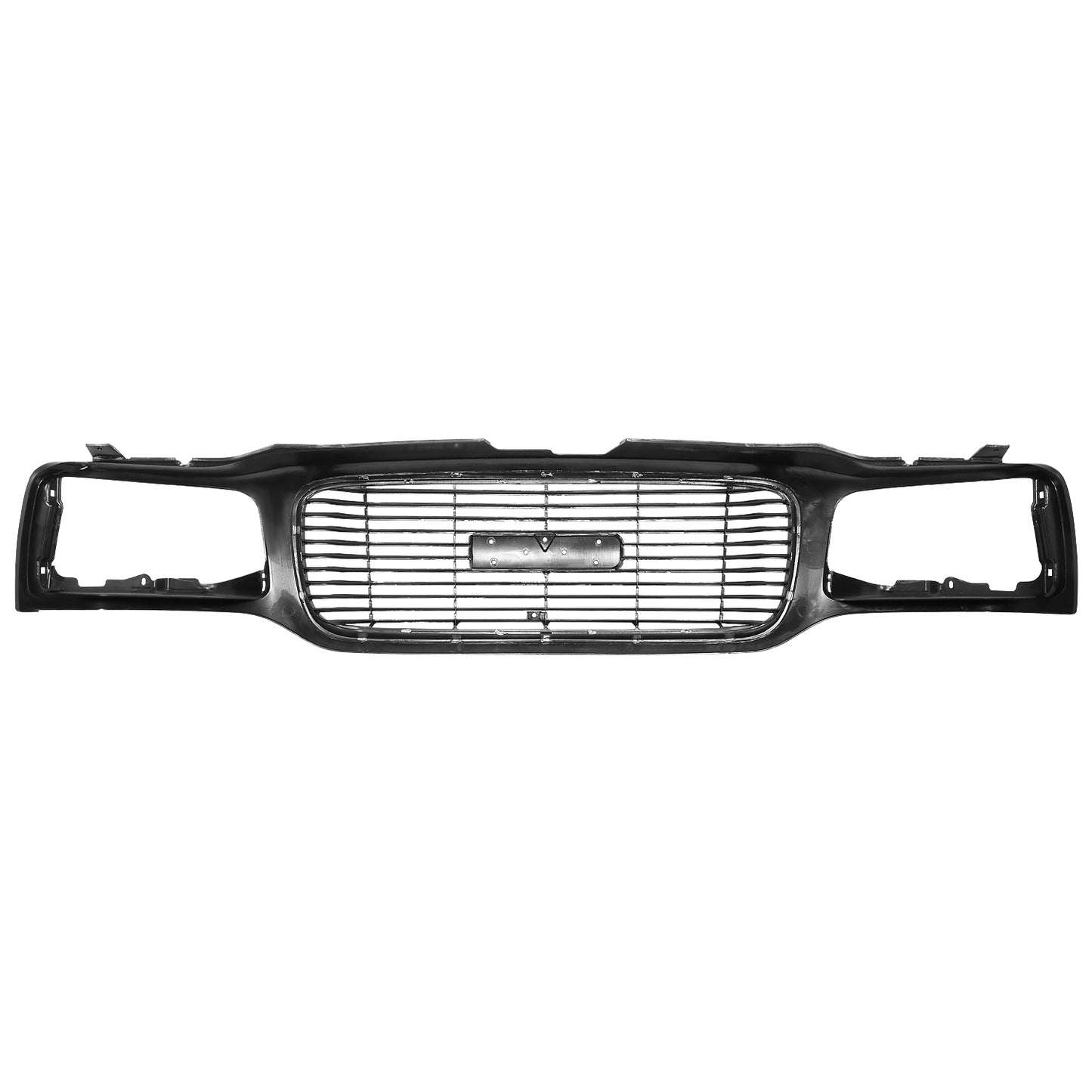 PARRILLA GRILLE - GC YUKN '89-'91/'92-'99/ GRILLE ASS'Y 99-00/ CHROME/BLACK/ (W/DANALI PKG)/ (SAME=JIMMY)//PARTS.NO,GM1200447//OEM NO,12474625