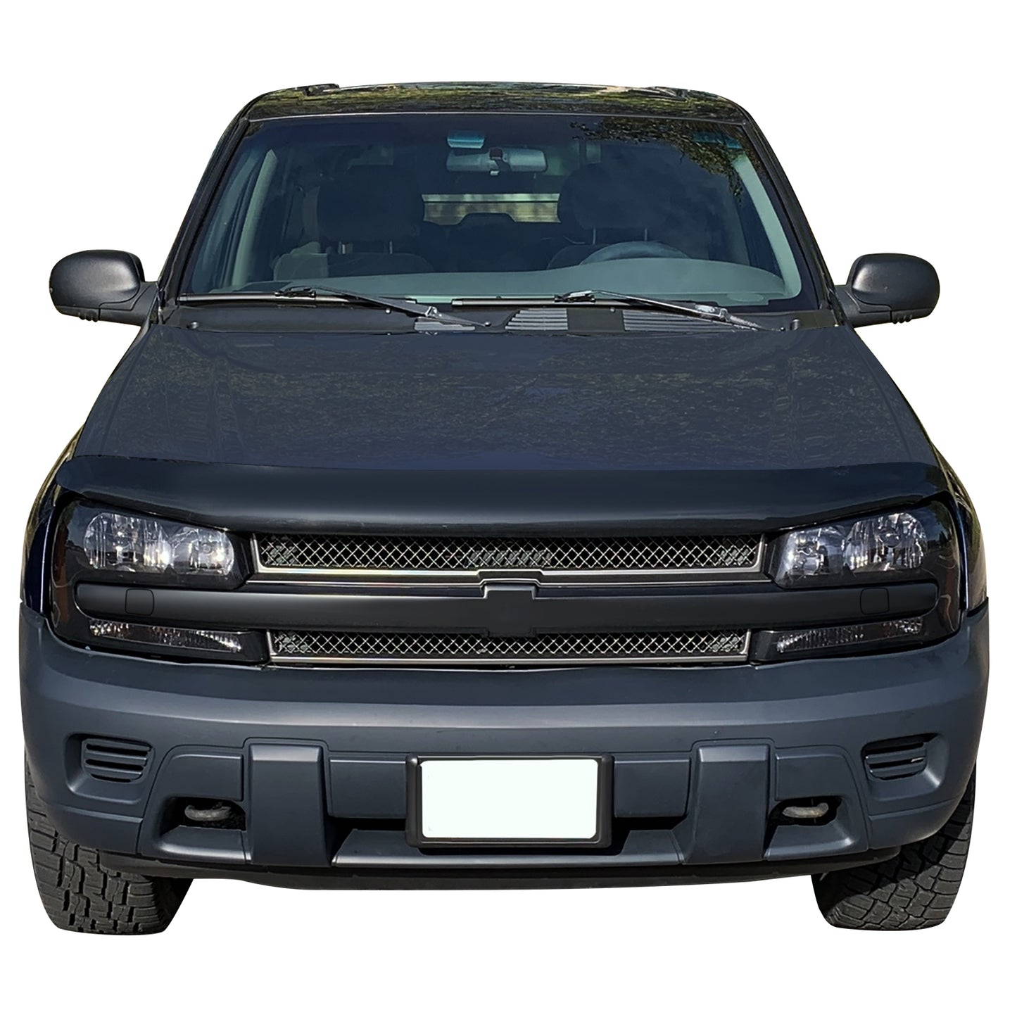 PARRILLA GRILLE - CV TRAIL-BLAZR 02-05/ GRILLE ASS'Y/ DARK GRAY W/BLACK MLDG/ (LS) (W/H/L WSHER TYPE)//PARTS.NO,GM1200462//OEM NO,89044659