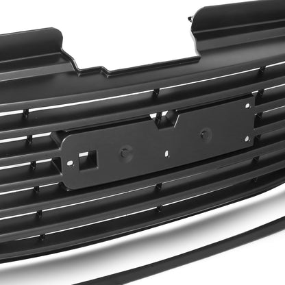 PARRILLA GRILLE - GM ENVOY '02-'09/ GRILLE ASS'Y 02-05/ CHROME/GRAY/BLACK/ (W/O H/L WASH TYPE)/ (SLE)(SAME S15 JIMMY)