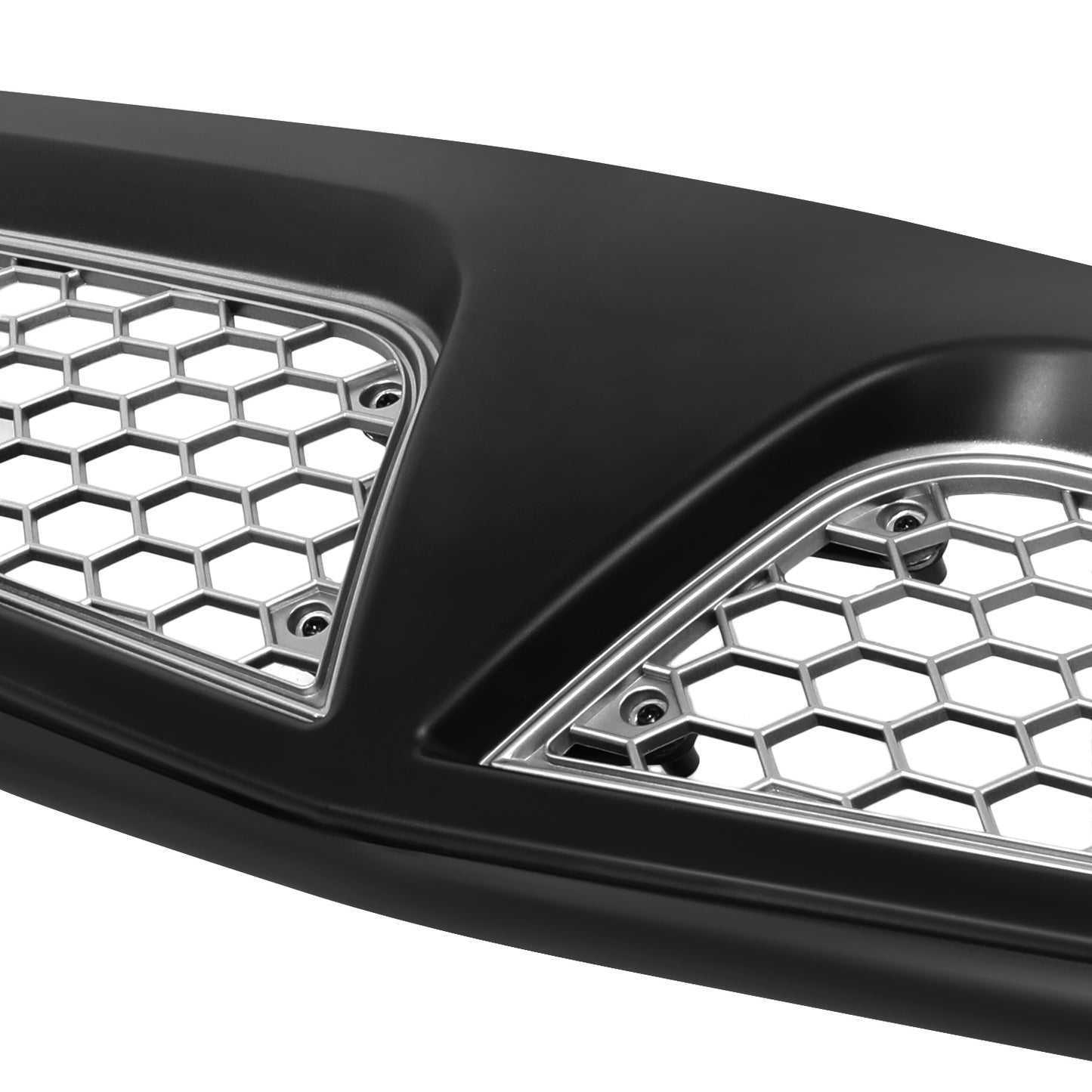 PARRILLA GRILLE - PT MONTNA/TRANSPRT '99-'05/ GRILLE ASS'Y 01-05/ BLACK/SILVER/ (W/REINF)