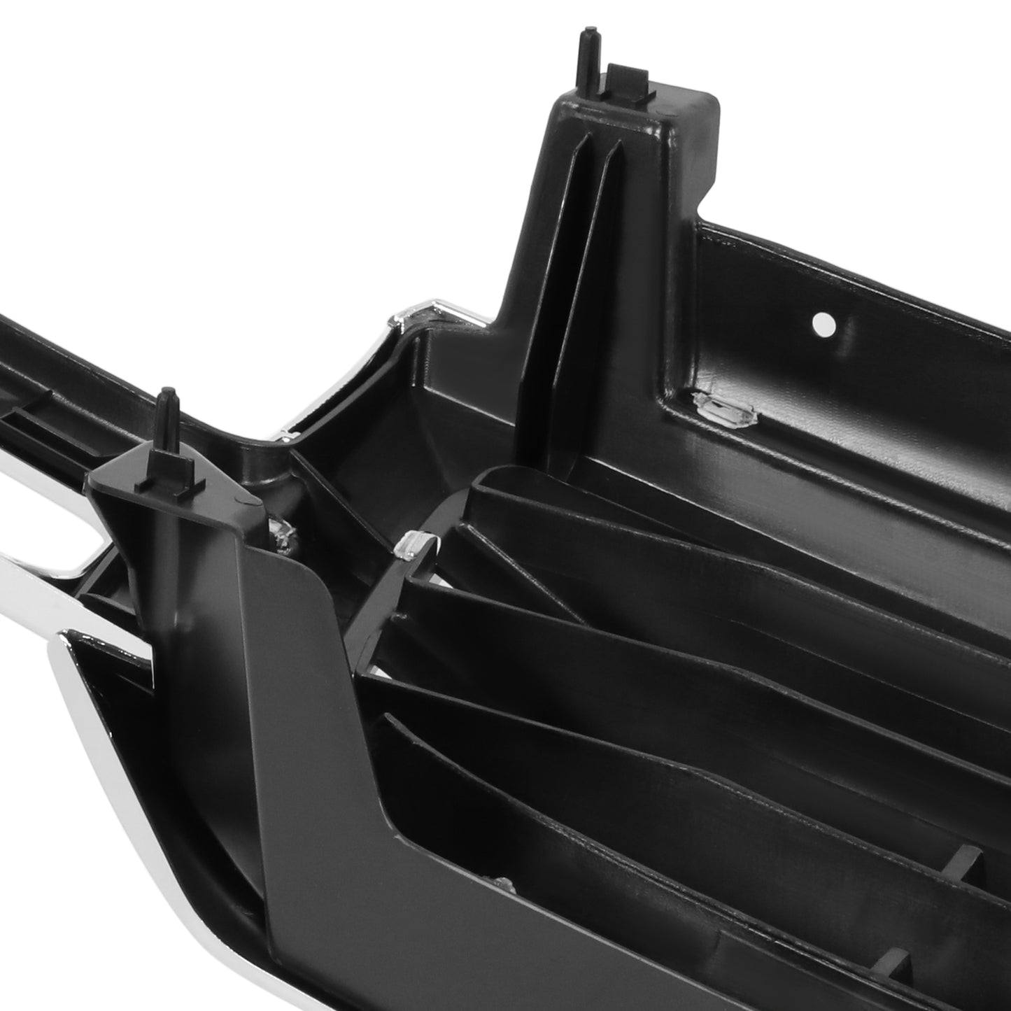 PARRILLA GRILLE - GC SERRA '03-'06/ GRILLE ASS'Y/ MAT-BLACK W/CHROME MOULDING/ (1500/2500)//PARTS.NO,GM1200475//OEM NO,19130791