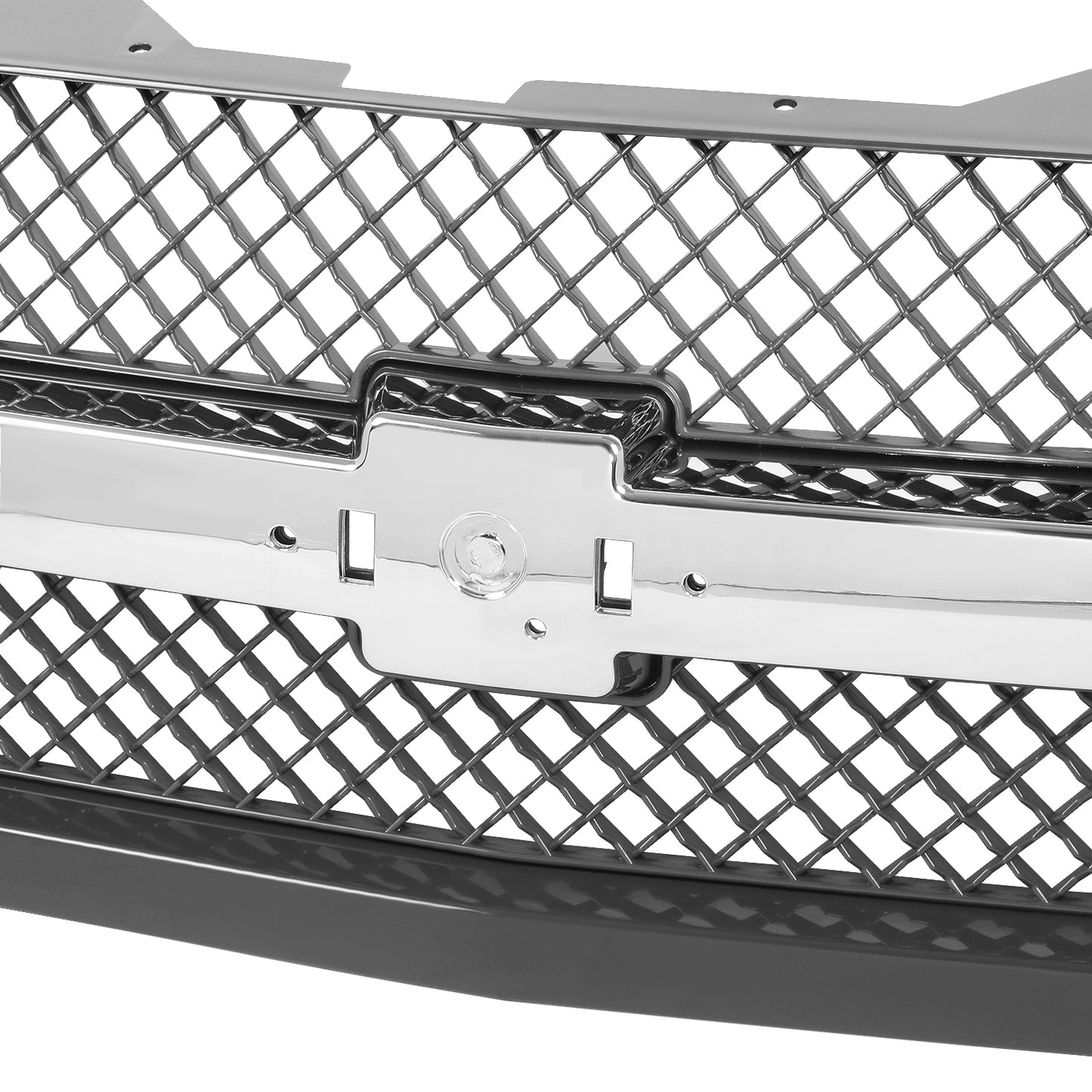 PARRILLA GRILLE - CV SIRADO '03-'05/ GRILLE ASS'Y/ MAT-GRAY W/CHROME MLDG/ (PTM) (BASE/LT/LS)/ (SAME=AVALANCHE)//PARTS.NO,GM1200489//OEM NO,19168629